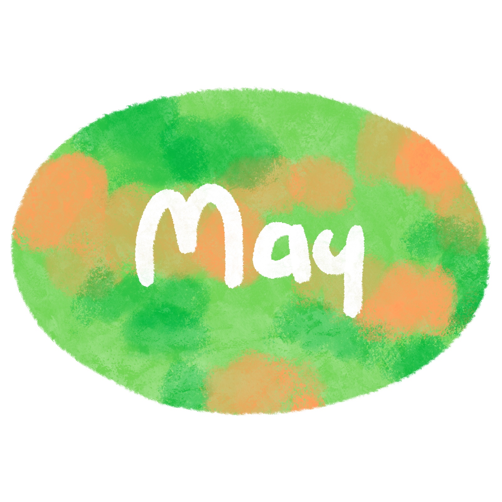 Mayの文字イラスト