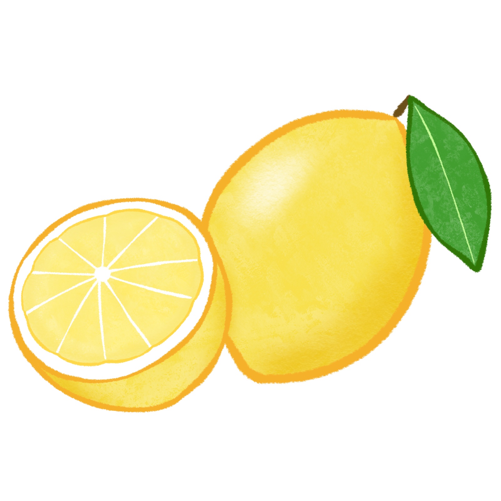 レモンのイラスト