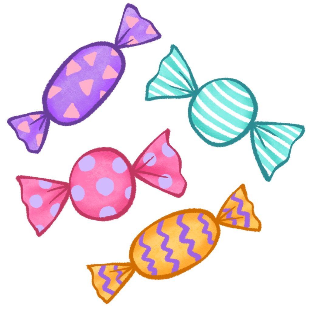 キャンディのイラスト