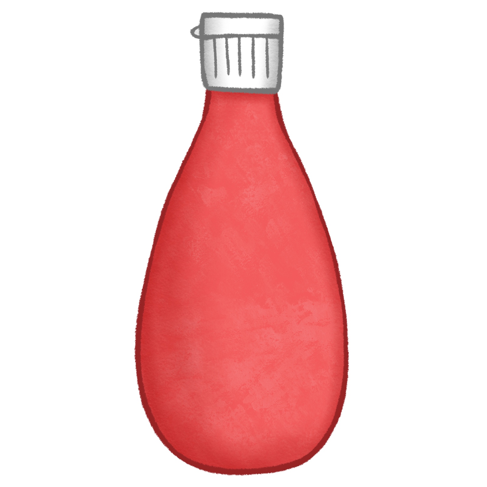 ケチャップのイラスト