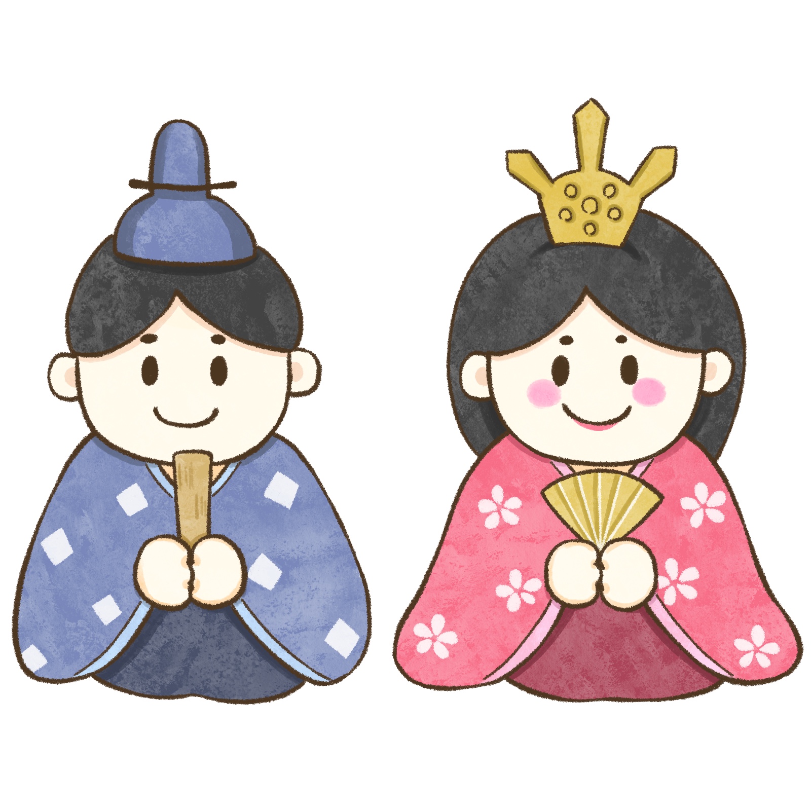 ひなまつりのイラスト